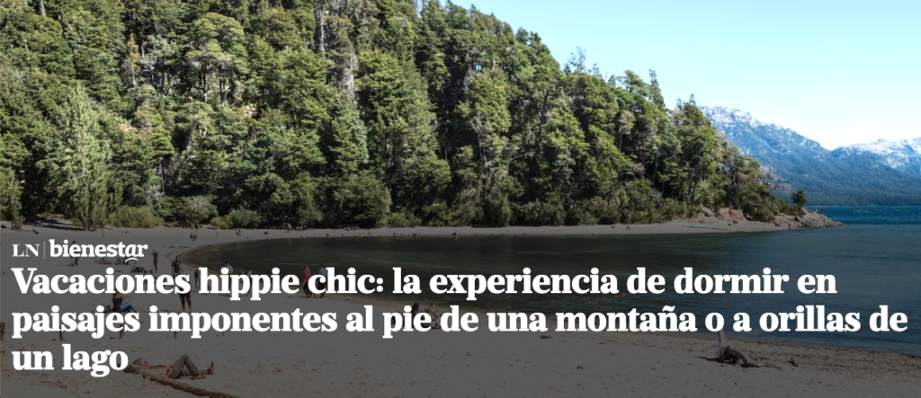 Terrazas de Melquina en Diario La Nación